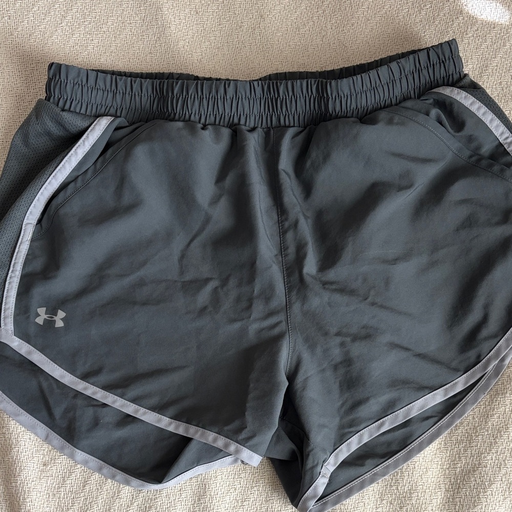Under Armour Women's Charcoal Athletic Shorts